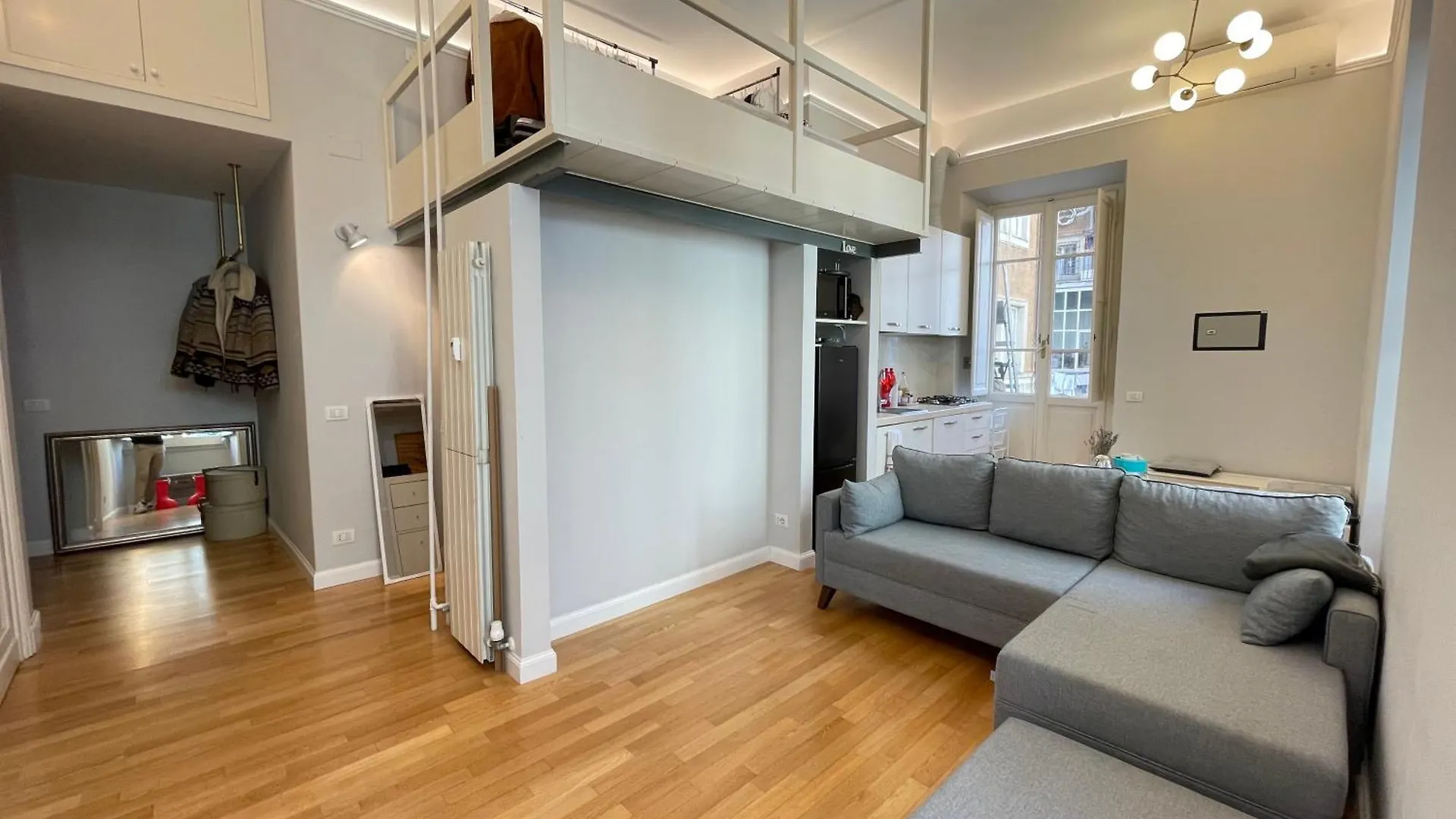 Apartment Villa Borghese & Piazza Del Popolo - Loft 3Px - Center Rome - Air Conditioning Italien